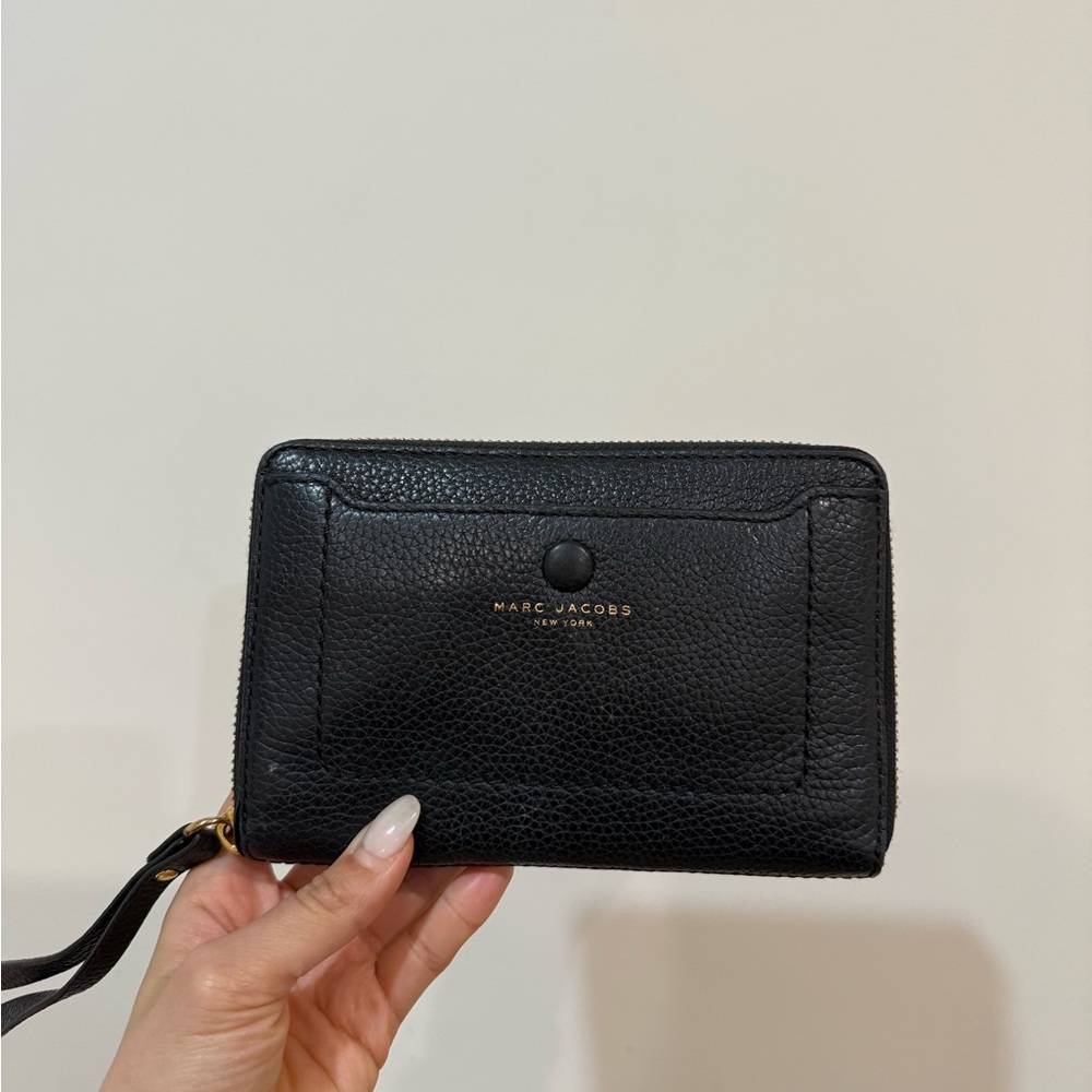 Marc Jacobs Black Leather Wallet